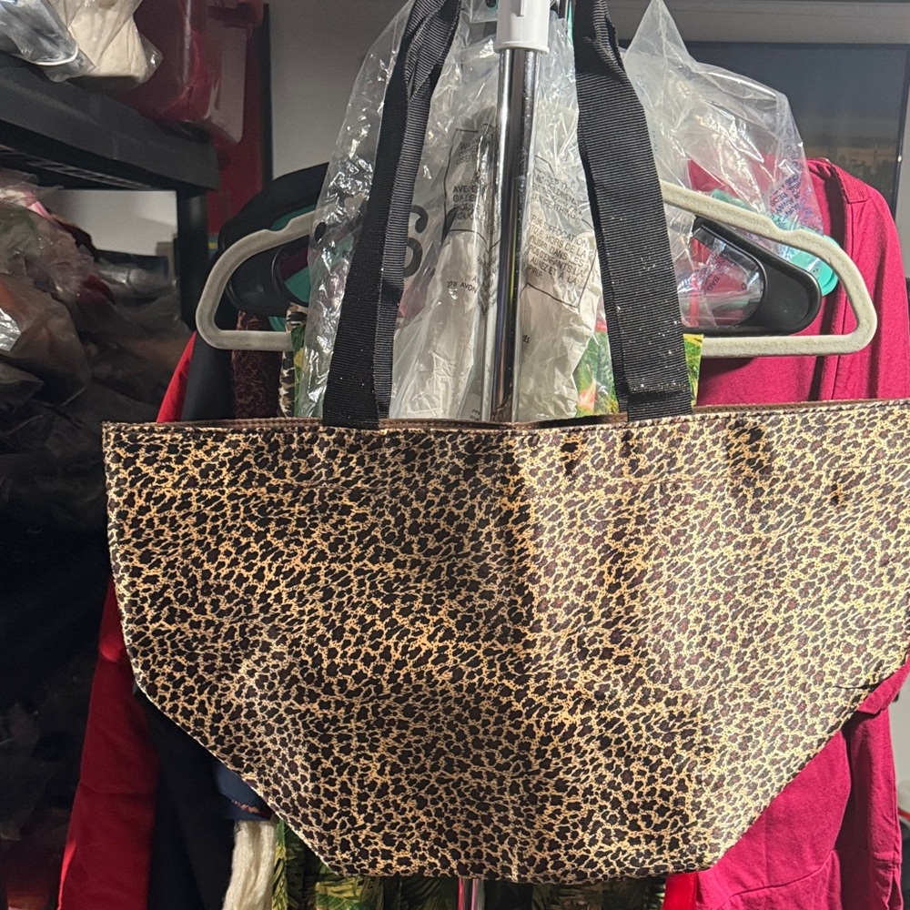 Avon Leopard Print Tote Bag